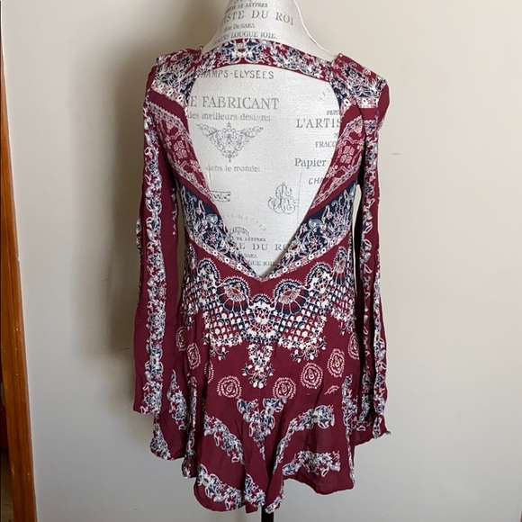 Free People Smooth Talker Tunic sz S - Picture 2 of 2